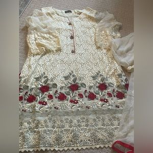 Chiffon shalwar kameez designer large